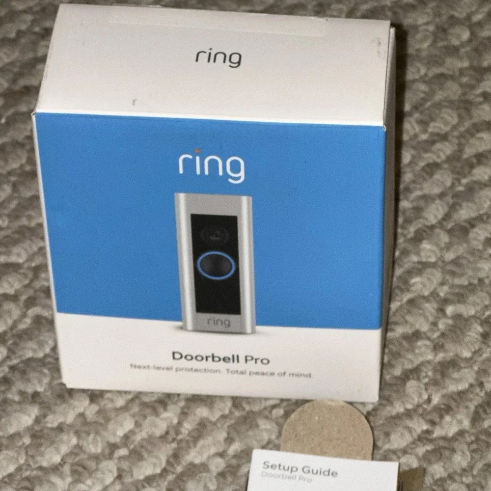 Ring Video Doorbell Pro HD Wi-Fi Smart Doorbell Motion Detection Two-Way Talk Up